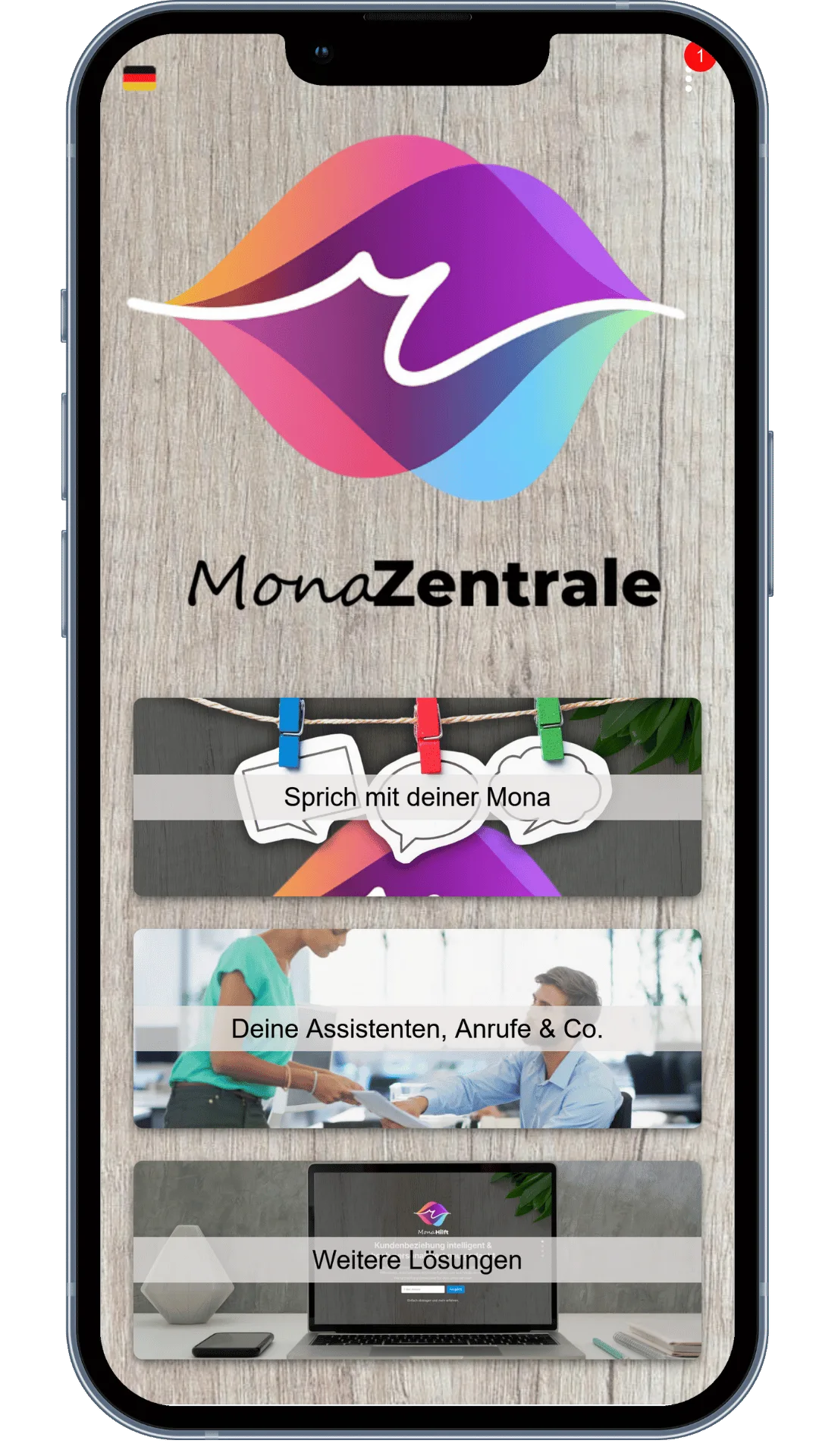 MonaZentrale - Die App